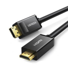 Ugreen Parveidotājs Ugreen  DisplayPort - HDMI cable Ugreen DP101 4K 3m - black