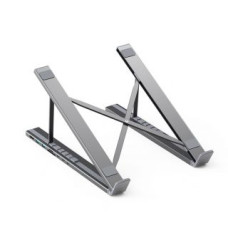 Choetech Cita datorprece Choetech  7in1 laptop stand Choetech HUB-M48 PD USB-C SD TF USB-A HDMI 100W + USB-C cable - gray