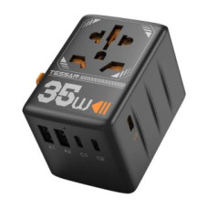 Tessan Parveidotājs Tessan  TESSAN TS-WTA02 Travel Adapter