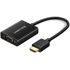 Ugreen Kabelis Ugreen  Ugreen cable adapter cable HDMI (male) - VGA (female) black (MM102)