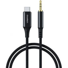 Choetech Kabelis Choetech  Choetech AUX008 USB-C / mini jack 3.5mm cable 2 m - black