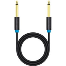 Vention Parveidotājs Vention  Audio Cable TS 6.35mm Vention BAABD 0.5m, Black