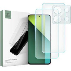 Tech-Protect Aizsargstikls Tech-Protect  Tech-Protect Supreme Set for Xiaomi Redmi Note 13 Pro 5G / Poco X6 5G 2x Tempered Glass for Display / Tempered Glass for Camera