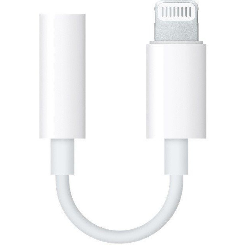 Apple Kabelis Apple - MMX62ZM/A Apple Lightning/3,5mm Adapter White