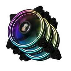 Darkflash Dzesētājs Darkflash  Computer Fan set ARGB Darkflash CF11 Pro 3in1 120x120 (black)