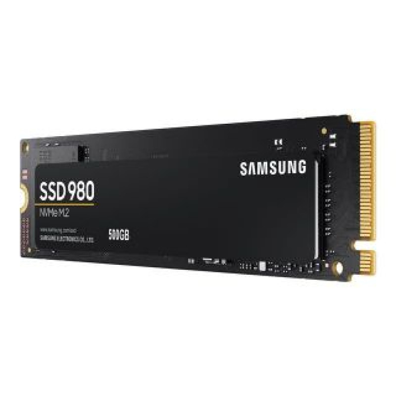 Samsung Cietais disks SSD Samsung  V-NAND SSD 980 500 GB, SSD form factor M.2 2280, SSD interface M.2 NVME, Write speed 3000 MB/s, Read speed 3500 MB/s