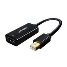 Ugreen Kabelis Ugreen  Ugreen MD112 10461 mini DisplayPort (male) / HDMI (female) FHD 1080p adapter - black