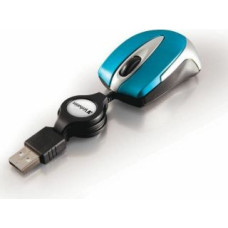 Verbatim Datora pele Verbatim  Verbatim Mysz optyczna Go Mini USB-A 1000 dpi niebieski/blue 49022