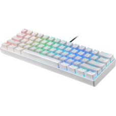 Motospeed Datora tastatūra Motospeed  Mechanical gaming keyboard Motospeed CK61 RGB (white)