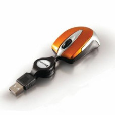 Verbatim Datora pele Verbatim  Verbatim Mysz optyczna Go Mini USB-A 1000 dpi pomarańczowy/orange 49023