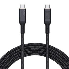 Aukey Kabelis Aukey  USB-C to USB-C Cable Aukey CB-MCC102, 100W, 1.8m (black)