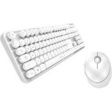 Mofii Datora tastatūra MOFII  Wireless keyboard + mouse set MOFII Sweet 2.4G (white)