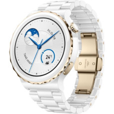 Huawei Viedpulksteni Huawei  Watch GT 3 Pro 43mm White Ceramic Case with Ceramic Strap White