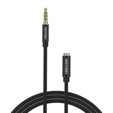 Vention Parveidotājs Vention  Cable Audio TRRS 3.5mm Male to 3.5mm Female Vention BHCBI 3m Black