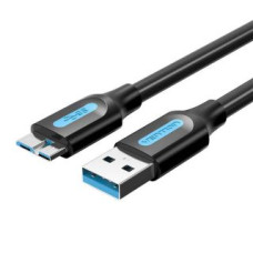 Vention Kabelis Vention  USB 3.0 A to Micro-B cable Vention COPBF 2A 1m Black PVC