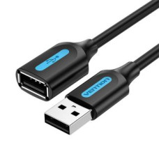 Vention Parveidotājs Vention  Extension Cable USB 2.0 Male to Female Vention CBIBD 0.5m Black