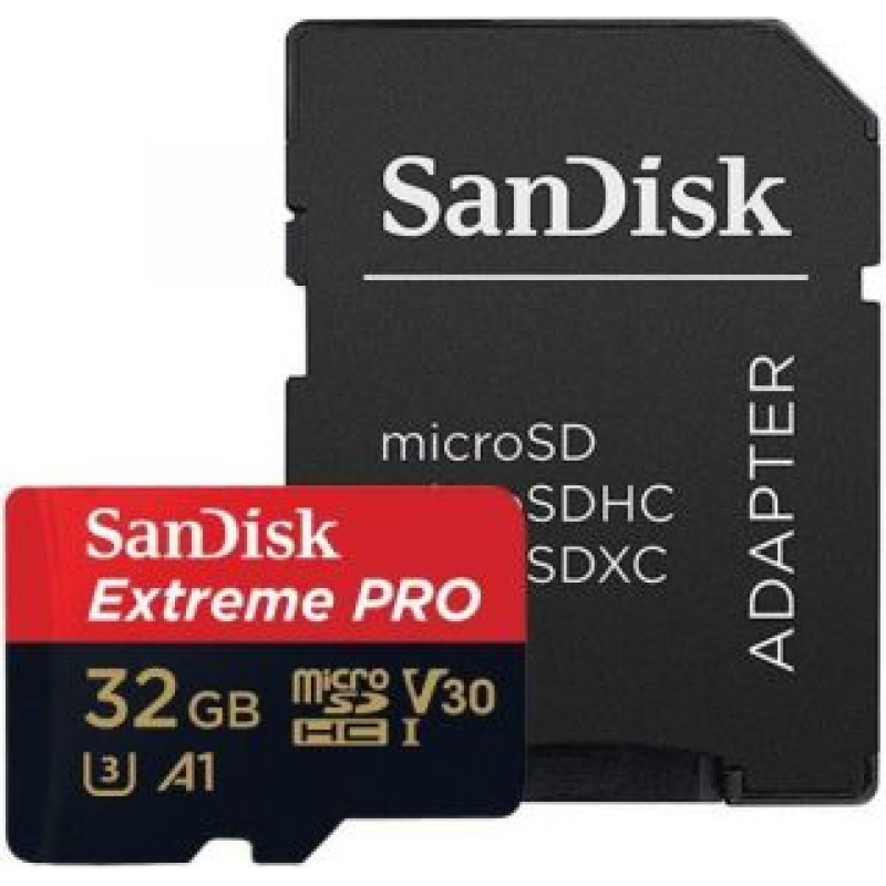 Sandisk By Western Digital Cita datorprece SANDISK BY WESTERN DIGITAL  MEMORY MICRO SDHC 32GB UHS-I/W/A SDSQXCG-032G-GN6MA SANDISK