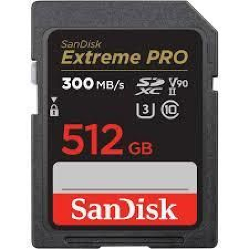 Sandisk By Western Digital Cita datorprece SANDISK BY WESTERN DIGITAL  MEMORY SDXC 512GB UHS-II/SDSDXDK-512G-GN4IN