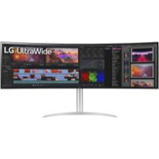 LG Monitors LG  49WQ95C-W 49“ UltraWide Curved LED Monitor 5120x1440/400cd/m2/5ms/ HDMI USB Type C Display Port