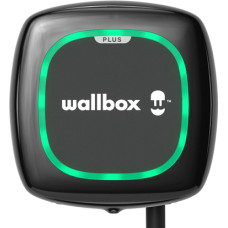 Wallbox | Зарядное устройство для электромобиля Pulsar Plus, кабель длиной 5 метров, тип 2, 11 кВт, УЗО (утечка постоянного тока) + OCPP | 11 кВт | Wi-Fi, Bluetooth | 5 м | Черный PLP1-0-2-3-9-002