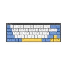 Dareu Datora tastatūra Dareu  Wireless mechanical keyboard Dareu EK868 Bluetooth (white&blue&yellow))