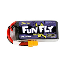 Tattu Serveru  - Citi piederumi Tattu  Battery Tattu Funfly 1300mAh 11,1V 100C 3S1P