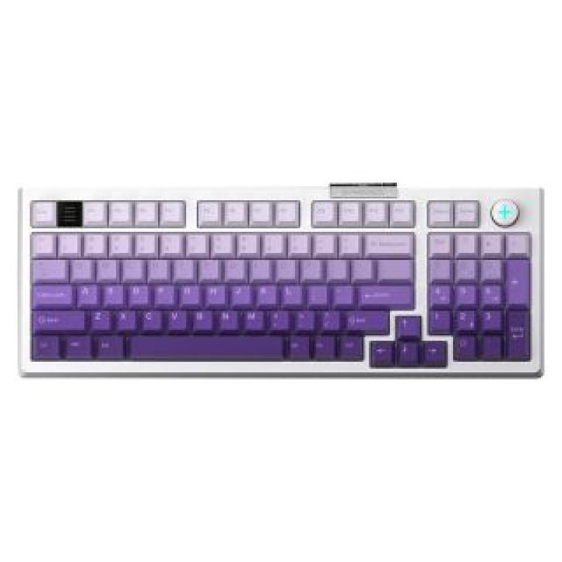 Darmoshark Datora tastatūra Darmoshark  Darmoshark TOP98 wired gaming keyboard optical switch (white)