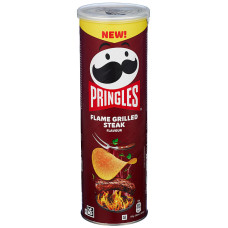 PRINGLES čipsi ar grilēta steika garšu 165g