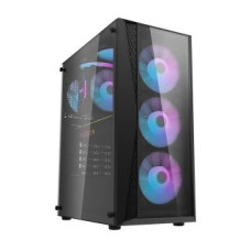 Darkflash Dzesētājs Darkflash  Darkflash DK352 Plus computer case + 4 fans (black)