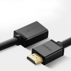 Ugreen Kabelis Ugreen  Ugreen HD107 10145 HDMI (Female) / HDMI (Male) 4K Cable 3m - Black