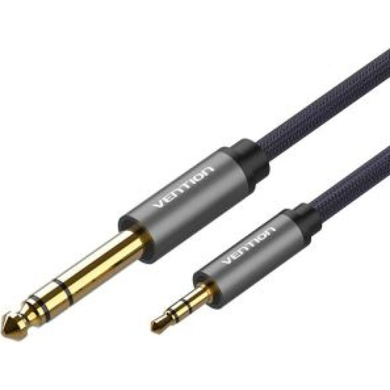 Vention Parveidotājs Vention  3.5mm to 6.5mm Jack Cable Vention BAIHJ - 5m (grey)