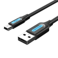 Vention Kabelis Vention  USB 2.0 A to Mini-B cable Vention COMBF 1m Black PVC