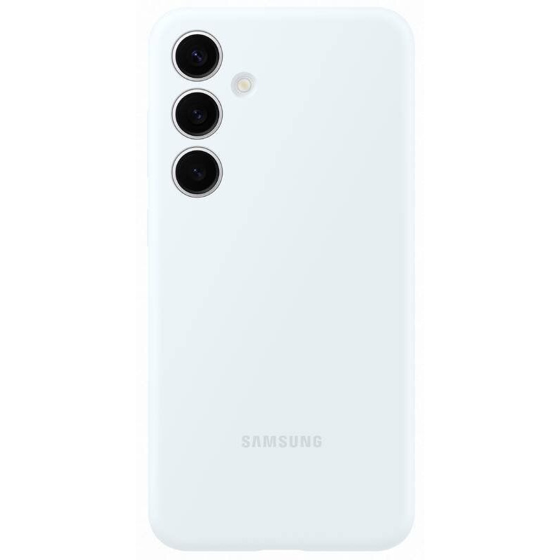 Samsung Aizmugurējais vāciņš Samsung - EF-PS926TWE Samsung Silicone Cover for Galaxy S24+ White