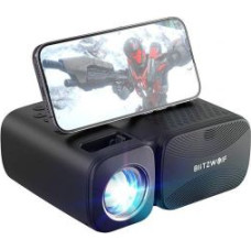 Blitzwolf Projektors BlitzWolf  BlitzWolf BW-V3 Mini LED beamer / projector, Wi-Fi + Bluetooth (black)