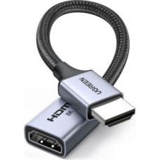 Ugreen Kabelis Ugreen  Ugreen HD165 HDMI (Male) / HDMI (Female) 8K Cable 0.15m - Gray