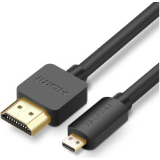 Ugreen Kabelis Ugreen  Ugreen HD127 micro HDMI - HDMI 2.0 4K 60Hz cable 1 m - black