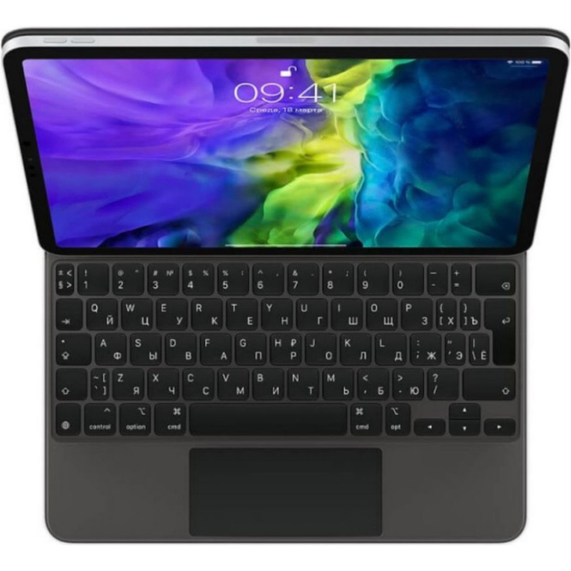 Apple Datora tastatūra Apple  Magic Keyboard for 11-inch iPad Pro (1st and 2nd gen) RU, USB-C