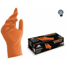 Active Gear ORANGE, NITRILE, 8.4G, SIZE 11/XXL IN A PACKAGE OF 50PCS