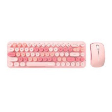 Mofii Datora tastatūra MOFII  Wireless keyboard + mouse set MOFII Bean 2.4G (Pink)