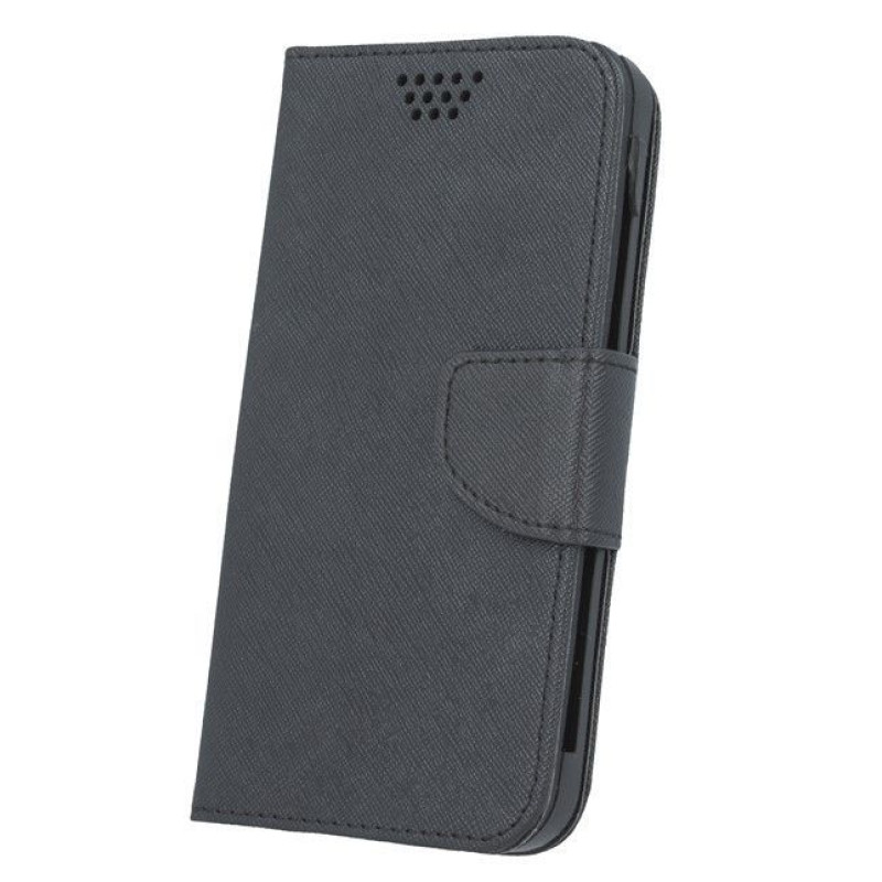 Ilike Atveramie maciņi iLike Universal Smart Fancy Silicon case 6,1-6,7 Black