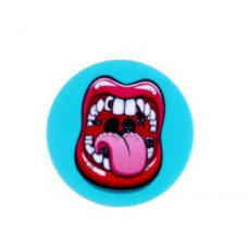 Ilike Universāls turētājs (Popsocket) iLike  Universal Pop Holder Lips Pink Blue