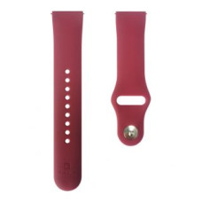 Evelatus Siksniņa Evelatus  22mm Silicone Loop Watch Straps (130mm M/L) Plum