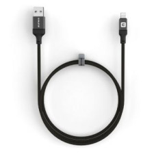 Evelatus Kabelis Evelatus  USB A to  Lightning, Cable 1.2M ( MFI11CL )Aluminum housing braiding Black