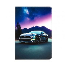 Ilike Maciņš grāmata iLike  iPad 10.2 / 10.5 Tablet Case Design Car