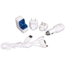 Omega Auto lādētāji OMEGA Universal Universal Charger KIT 3in1 White