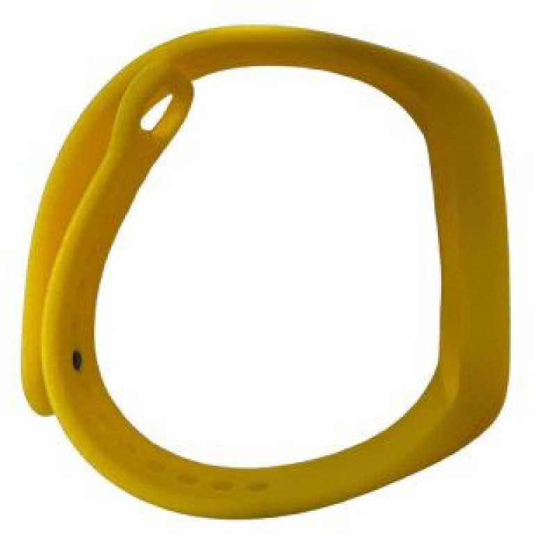 Ilike Siksniņa iLike  Silicone Strap Mi Band 5 / 6 / 7  (18x250mm) Yellow