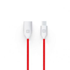 Evelatus Kabelis Evelatus - MicroUSB cable EDC04 Red