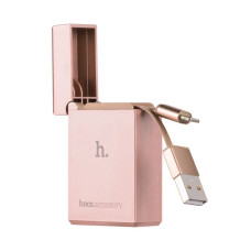 Hoco Kabelis Hoco  Apple Lighter UPL17 Rose Gold