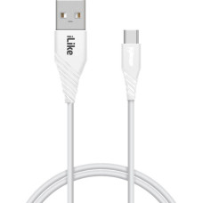 Ilike Kabelis iLike - iLike Charging Cable for Type-C ICT01 White