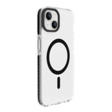 Evelatus Aizmugurējais vāciņš Evelatus Apple iPhone 15 Plus Clear Case PC+TPU With MagSafe Transparent Black
